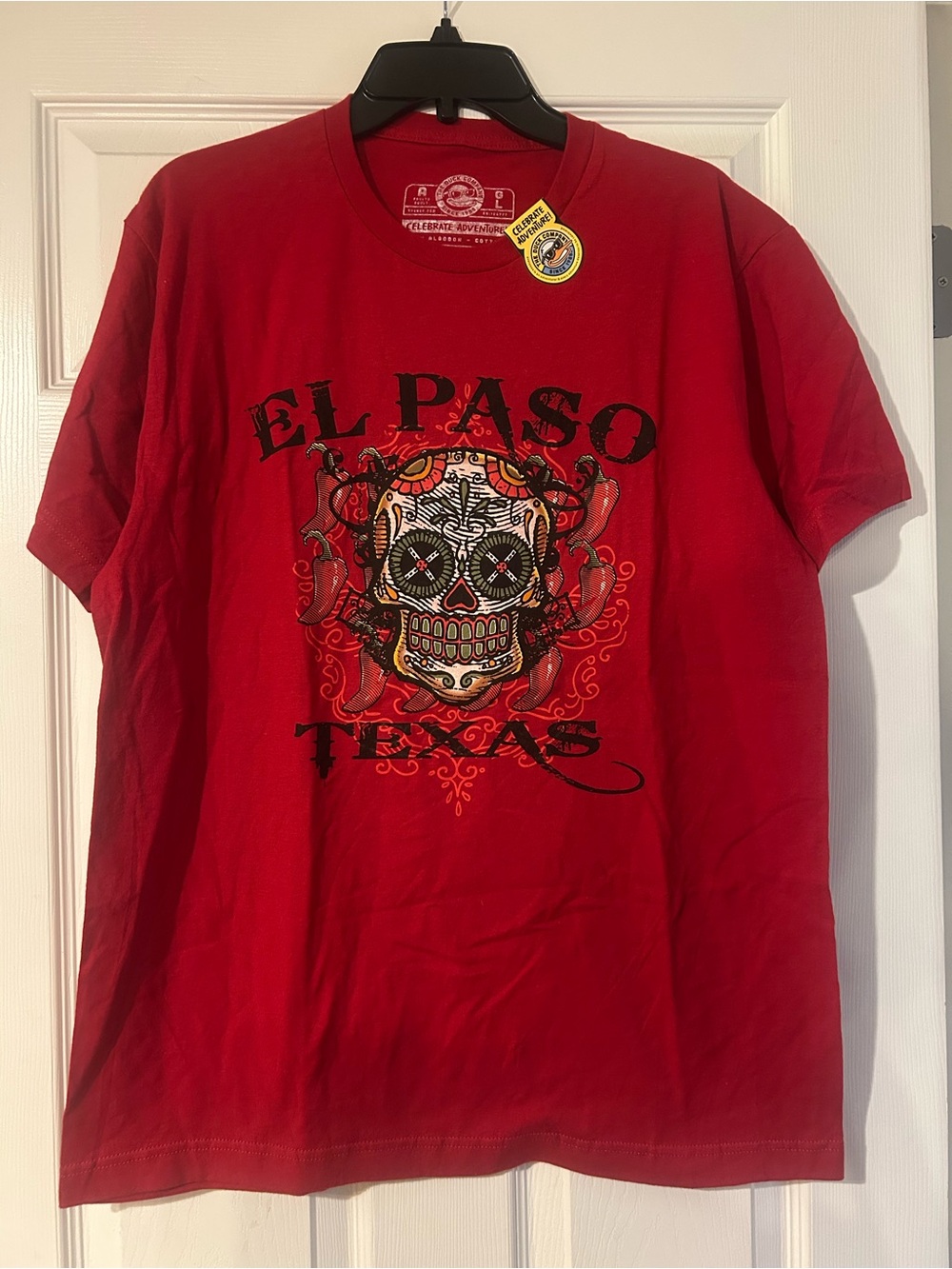 El Paso Texas Red Graphic Short-Sleeve Tee - Men's Casual Shirt